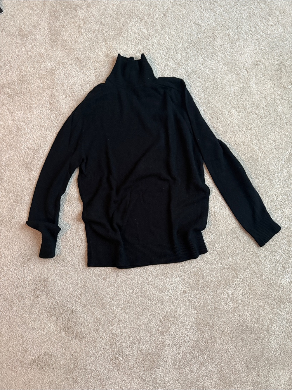 Uniqlo Black Men's Turtleneck Sweater